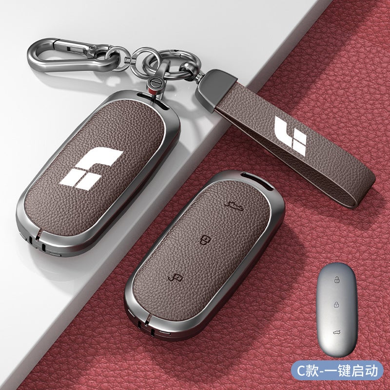 Ideal One Key Case Special 2021 Ideal One Car Supplies All-Inclusive Metal Case Buckle High-End Men And Women - Image 1